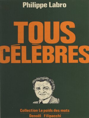 cover image of Tous célèbres